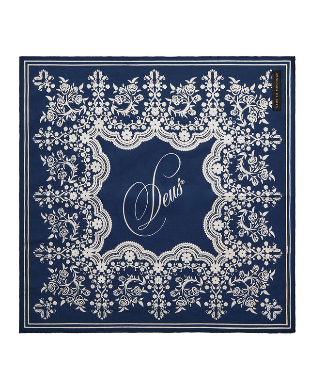ROMANCE BANDANA - PAGEANT BLUE