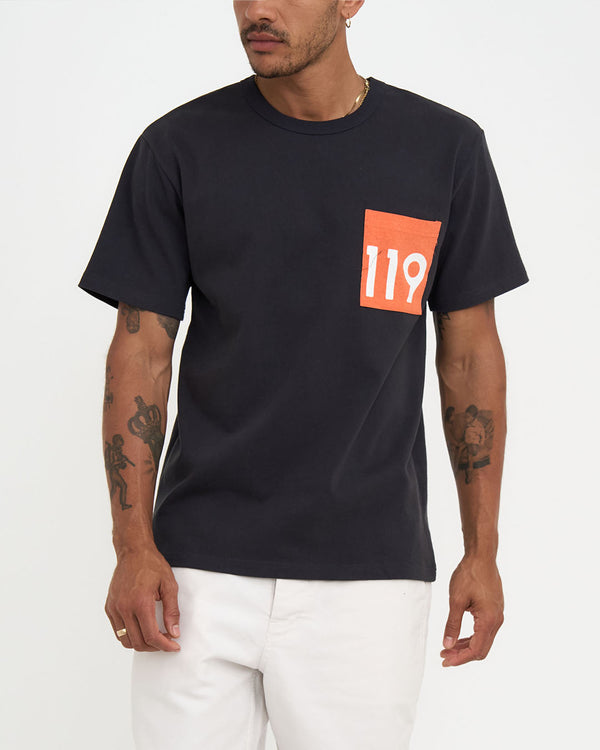 LA ADDRESS TEE - ANTHRACITE