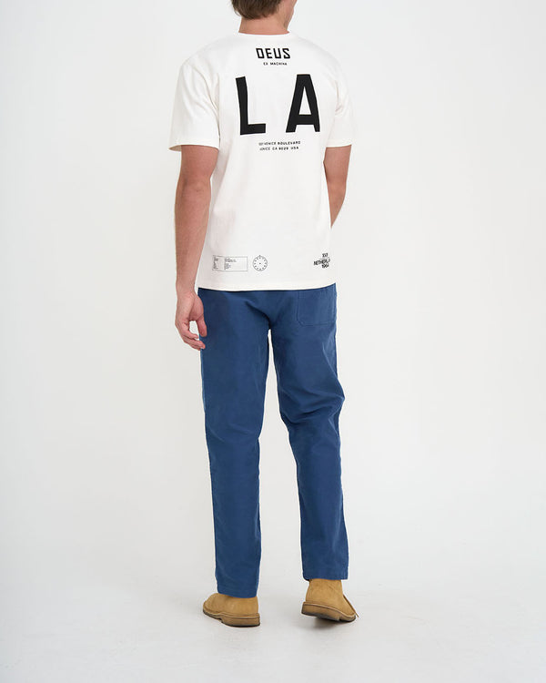LA ADDRESS TEE - VINTAGE WHITE
