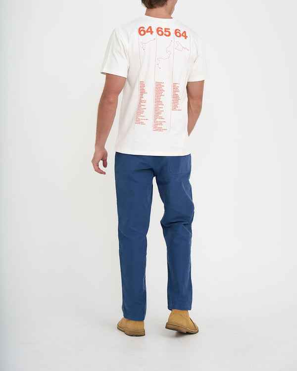 MONACO T/1 TEE - VINTAGE WHITE
