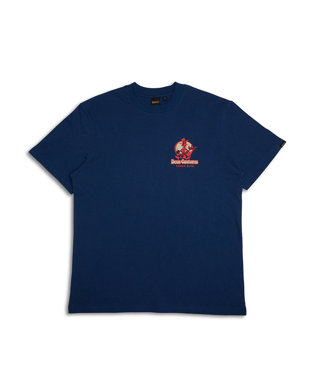 GAUCHO TEE - MECHANIC BLUE