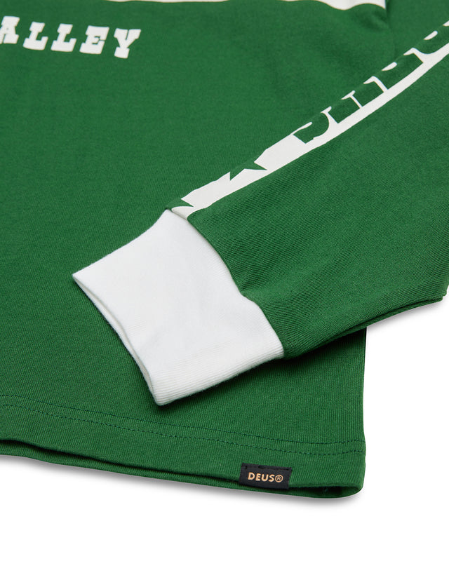 ROUND UP LS TEE - HILLSIDE GREEN