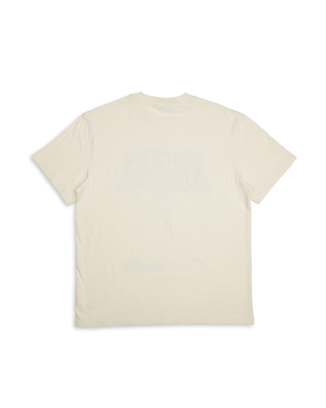 EMPHATIC WAVE TEE - DIRTY WHITE