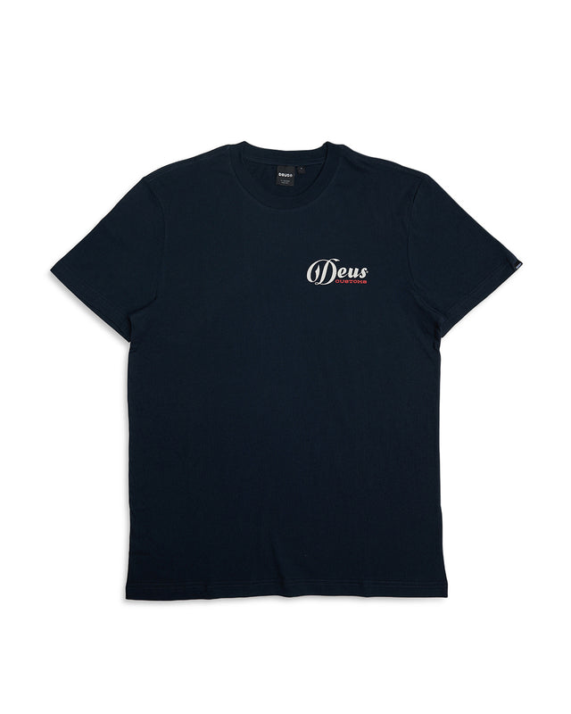 TIME TAKER TEE - NAVY