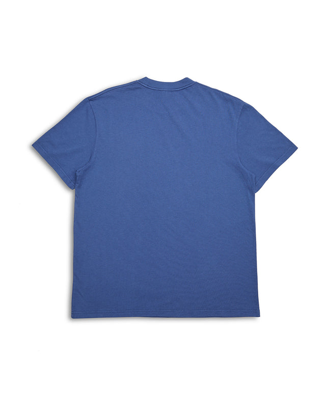 SINGLE FIN TEE  - MECHANIC BLUE