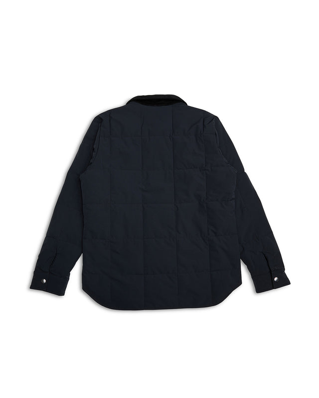 MAXWELL PADDED OVERSHIRT 3 - BLACK