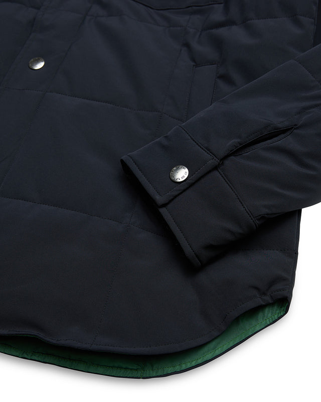 MAXWELL PADDED OVERSHIRT 3 - BLACK