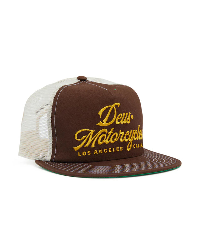 ROUND OUT TRUCKER - BROWN