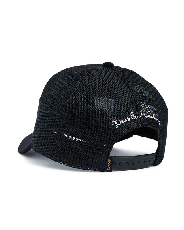 PILL CORD TRUCKER - BLACK