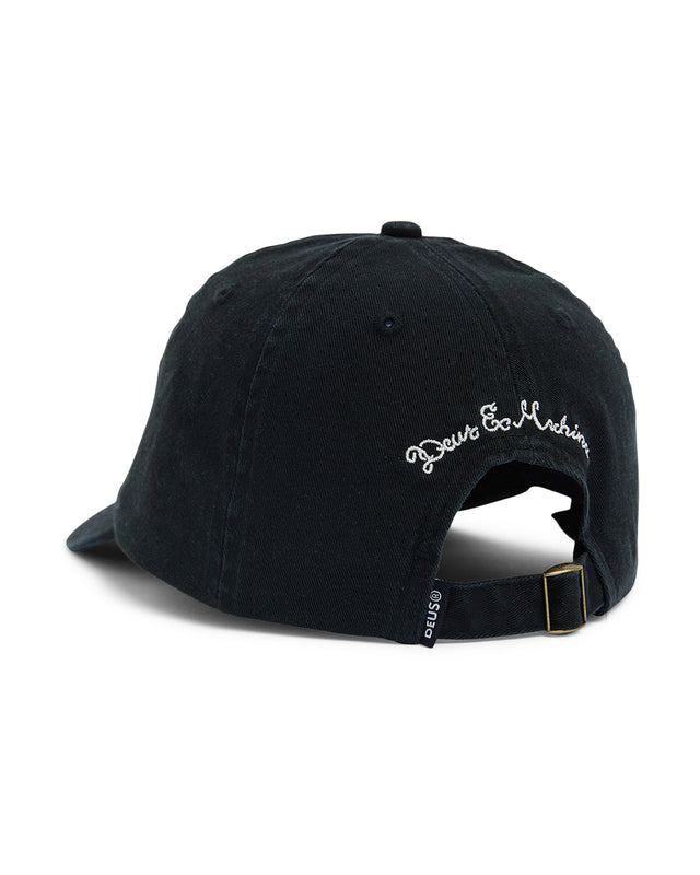 SINGLE FIN DAD CAP - BLACK