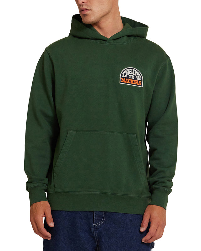 RIDERS FRIEND HOODIE - HILLSIDE GREEN