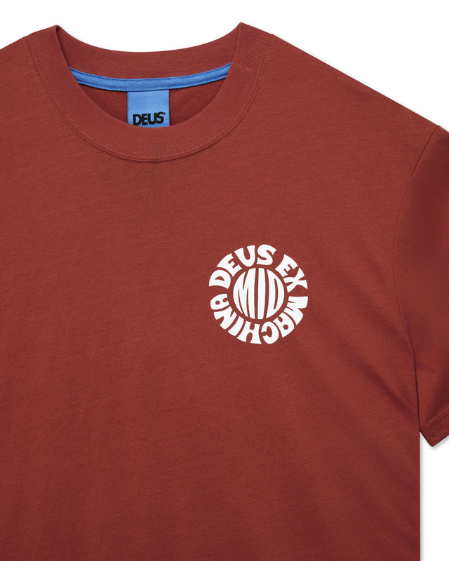 MIDDIE TEE - TERRACOTTA