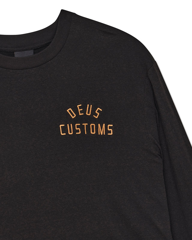 ENGINEER LS TEE - BLACK