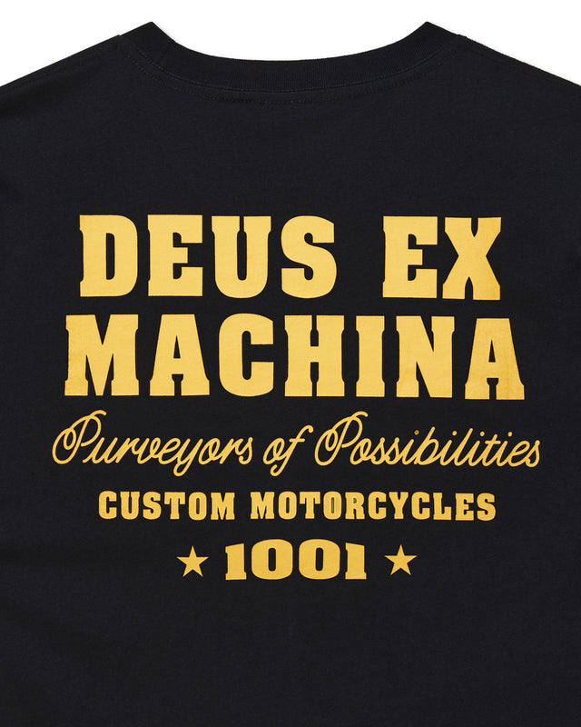 GUMSHOE TEE - BLACK