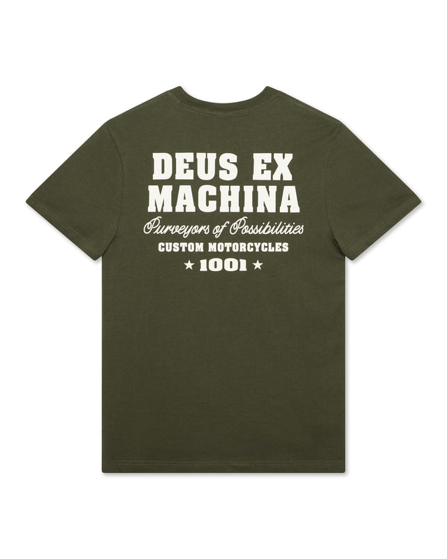 GUMSHOE TEE - CYPRESS GREEN