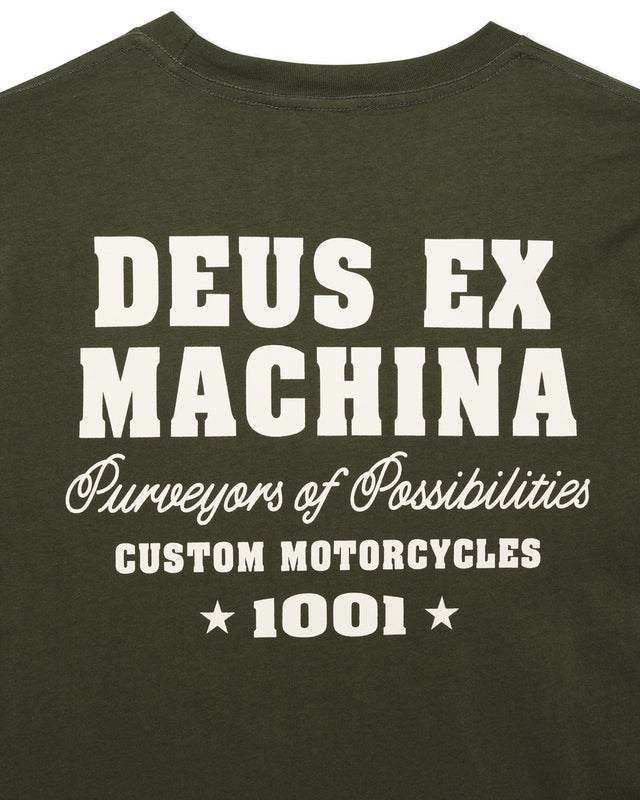 GUMSHOE TEE - CYPRESS GREEN