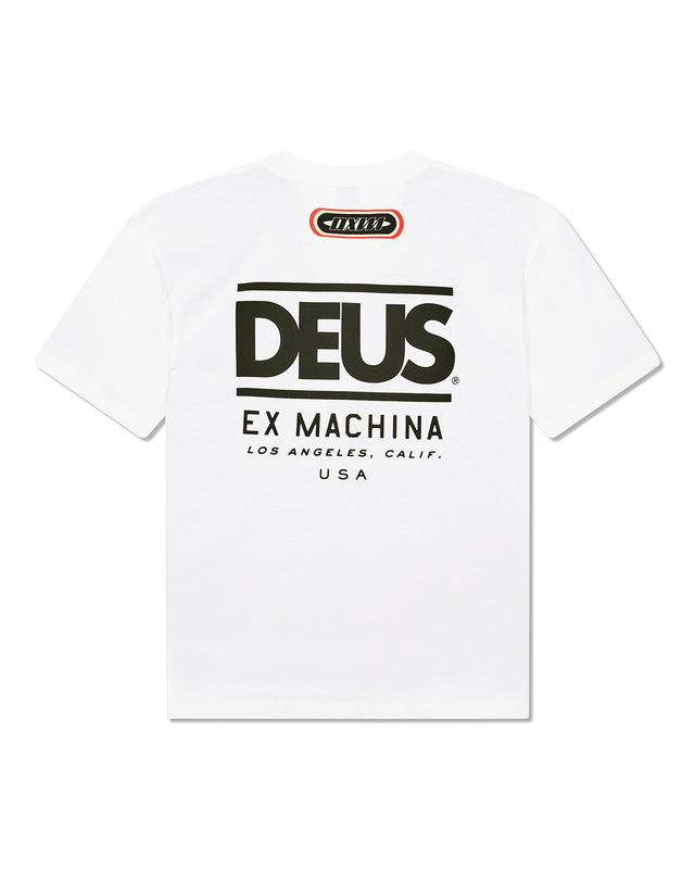 HOLESHOT TEAM TEE - VINTAGE WHITE