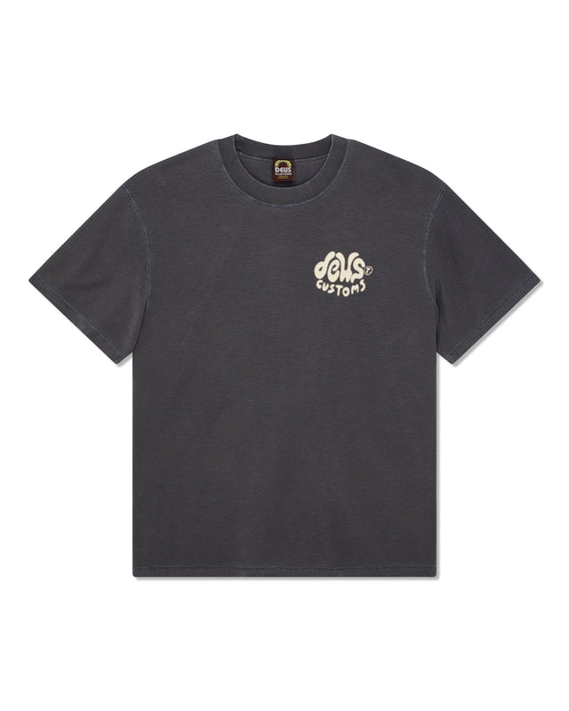 DEBRIS REVERSE TEE - ANTHRACITE
