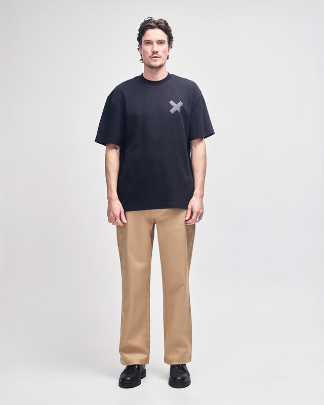 SURBITON ADDRESS TEE - BLACK