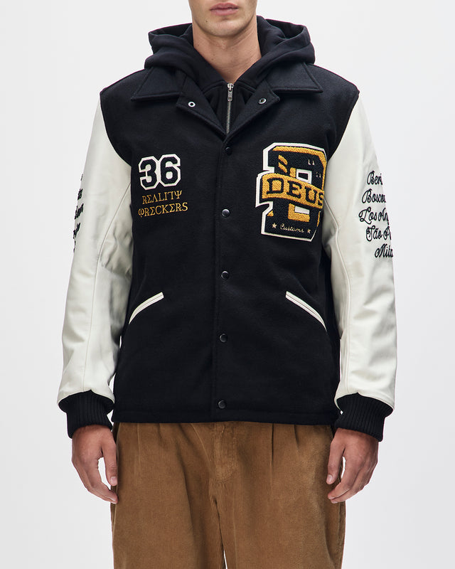 SOURMUG COACH JACKET - BLACK