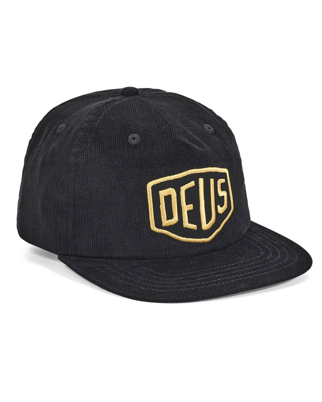 SHIELD CORD CAP - BLACK