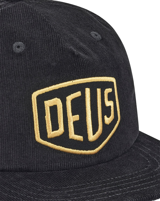 SHIELD CORD CAP - BLACK