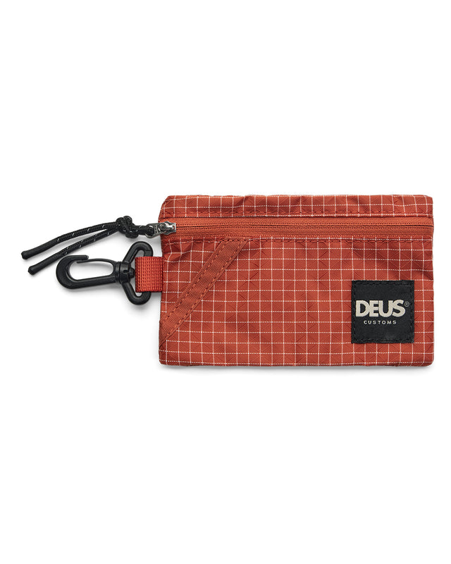 MORRIS COIN POUCH - TERRACOTTA