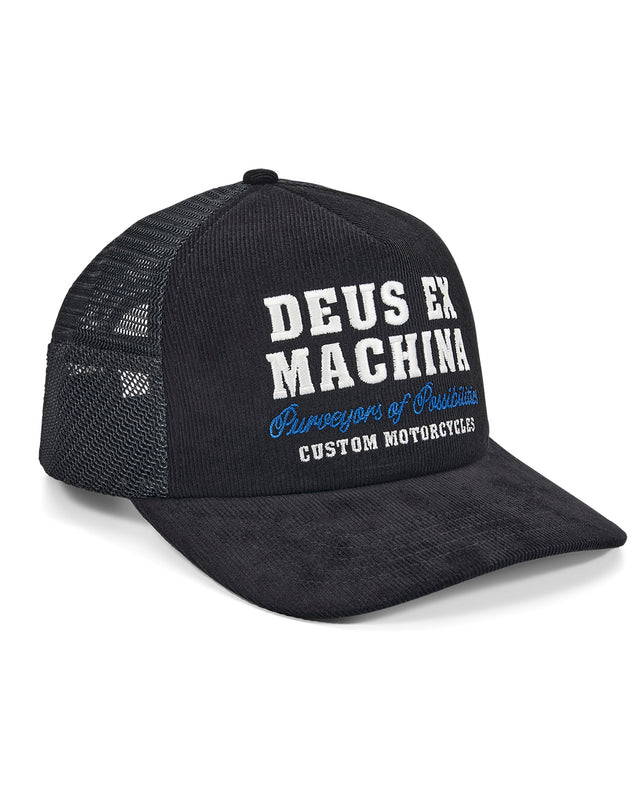 GUMSHOE CORD TRUCKER - BLACK