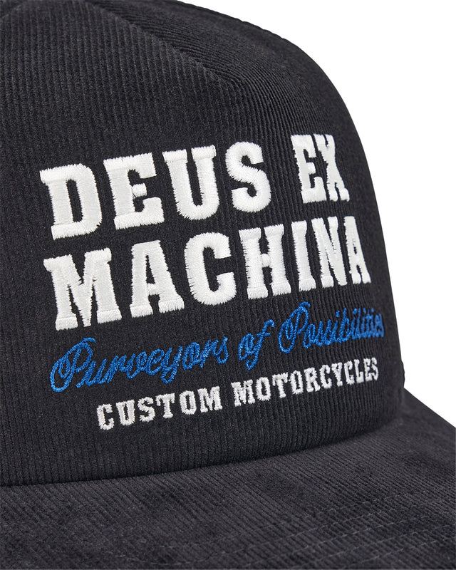 GUMSHOE CORD TRUCKER - BLACK