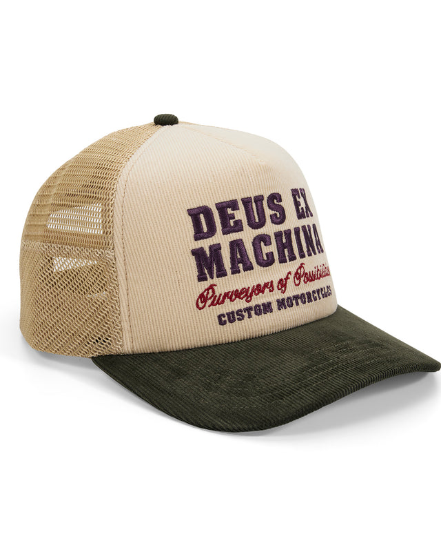 GUMSHOE CORD TRUCKER - CREAM