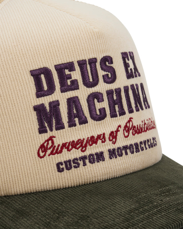GUMSHOE CORD TRUCKER - CREAM