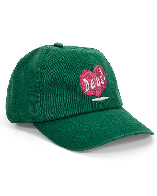DEEP CUT DAD CAP - VERDANT GREEN