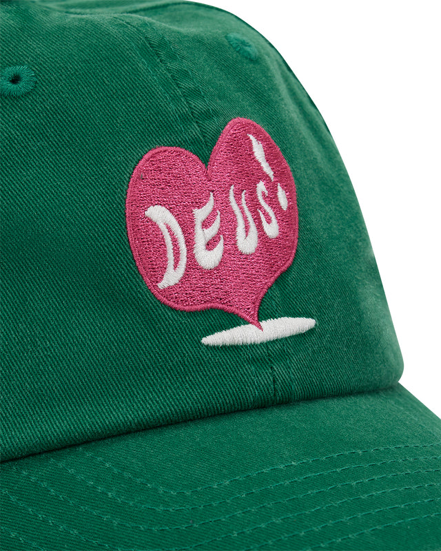 DEEP CUT DAD CAP - VERDANT GREEN