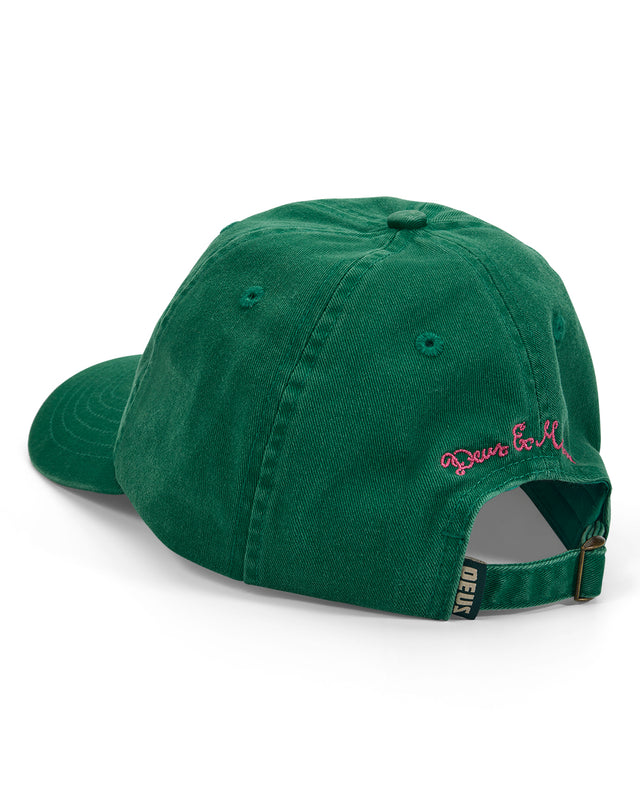 DEEP CUT DAD CAP - VERDANT GREEN