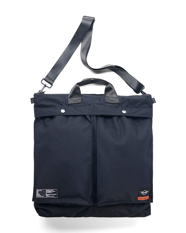 MINI HELMET TOTE - BLACK