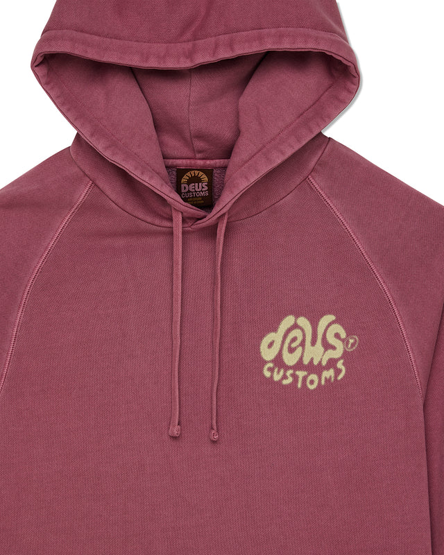DEBRIS HOODIE - DRY ROSE