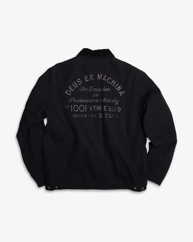 ADDRESS WORKWEAR JACKET - BLACK