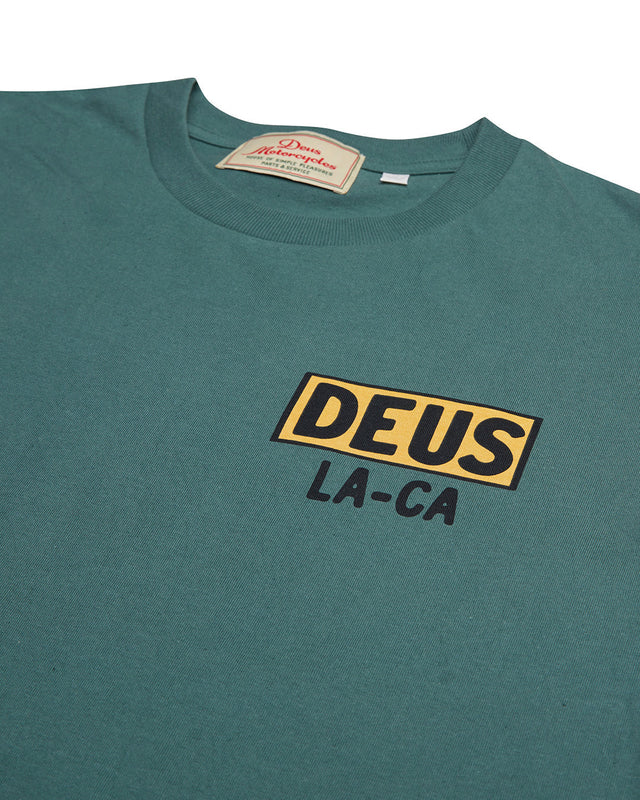 Super Stitious Tee - Work Green