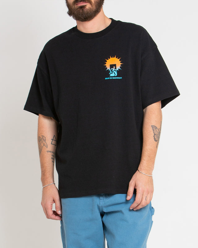 EARTH DANCE TEE - BLACK