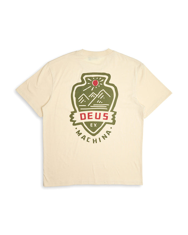 OUT DOORS TEE - DIRTY WHITE