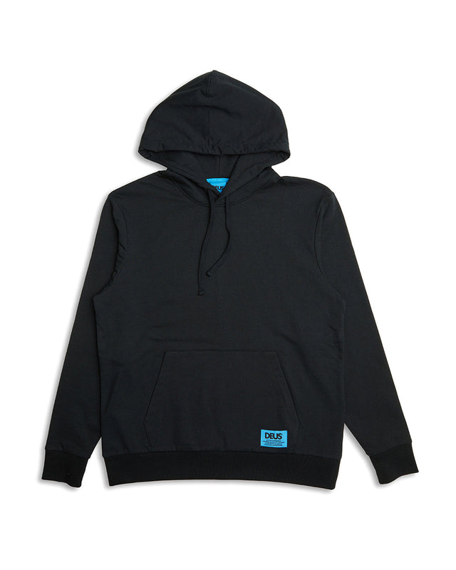 Locked In Hoodie - BlackFlatlay
