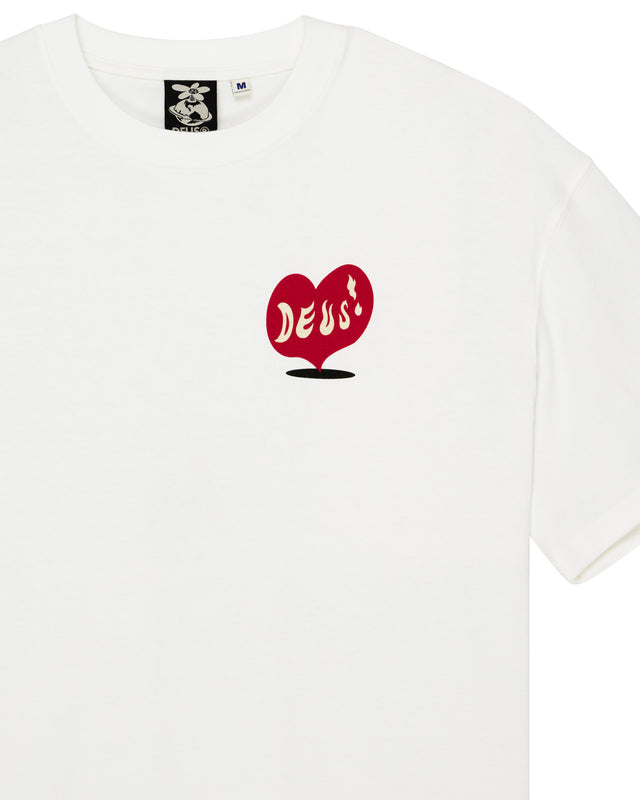 DEEP CUT TEE - VINTAGE WHITE