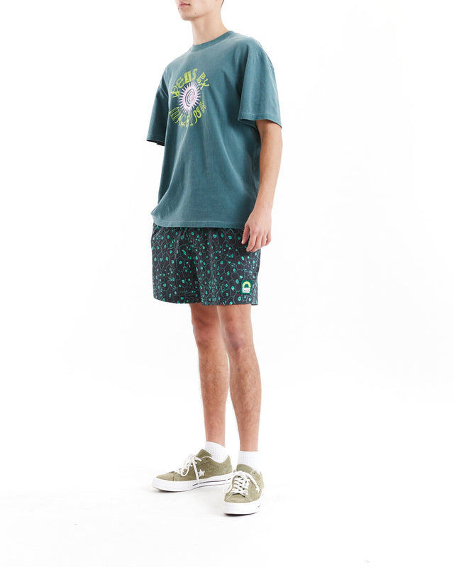 PLANT CELL BOARDSHORT - BISCAY GREEN