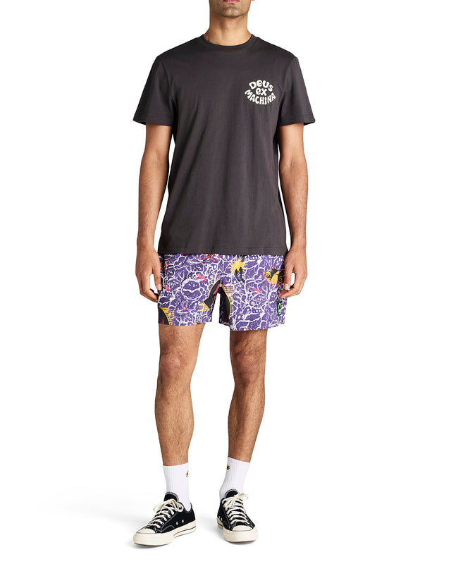 FUTURE HISTORY BOARDSHORT - VIOLET