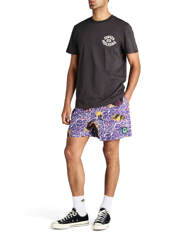 FUTURE HISTORY BOARDSHORT - VIOLET