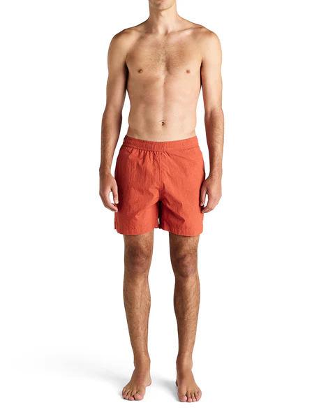 SERVICE SWIM SHORT 3 - TERRACOTTA