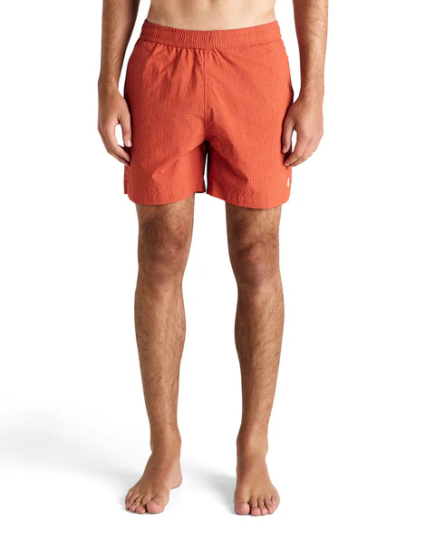 SERVICE SWIM SHORT 3 - TERRACOTTA