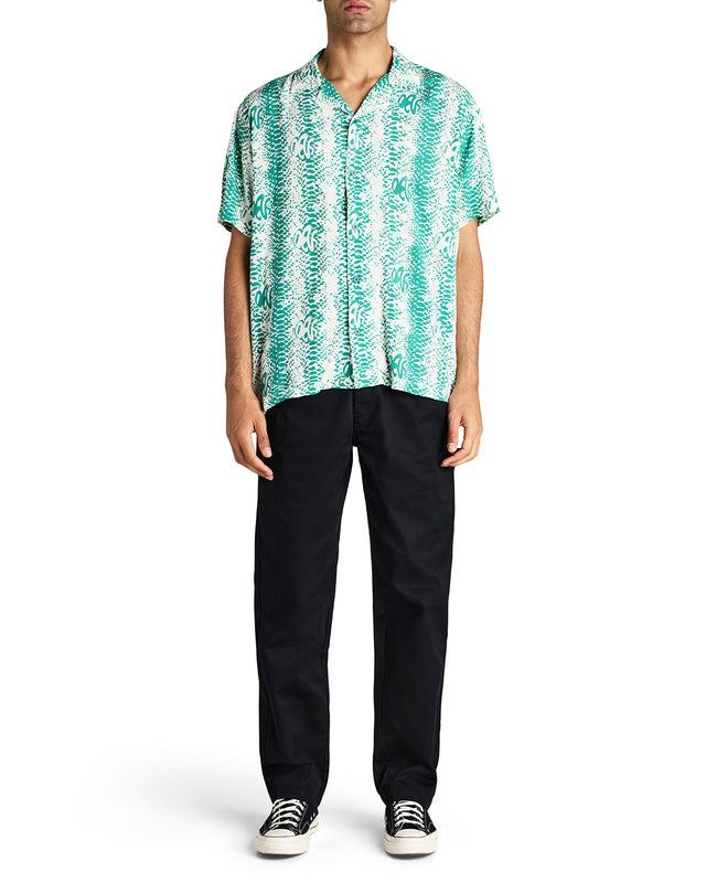 SNAKE EYES SHIRT - MARINE GREEN