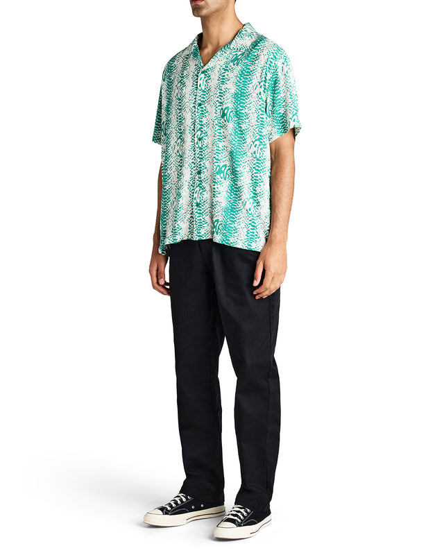 SNAKE EYES SHIRT - MARINE GREEN