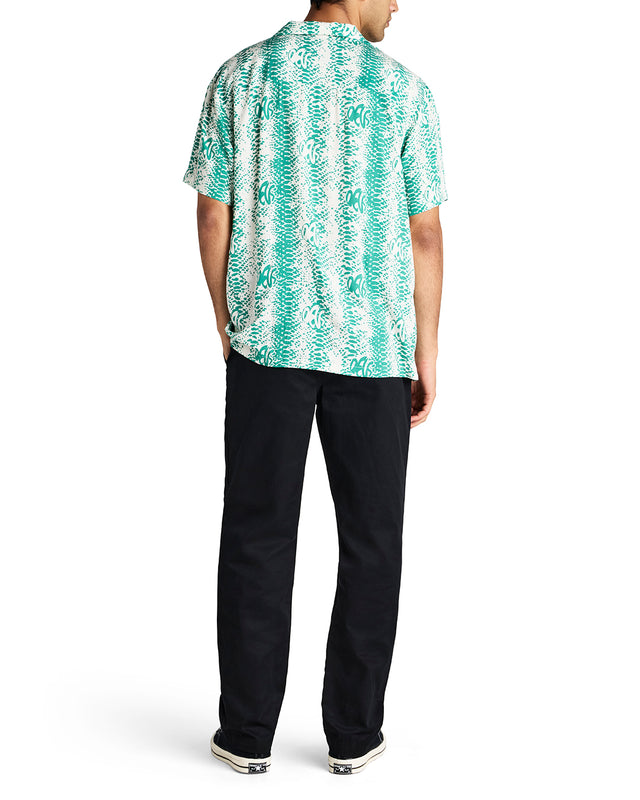 SNAKE EYES SHIRT - MARINE GREEN